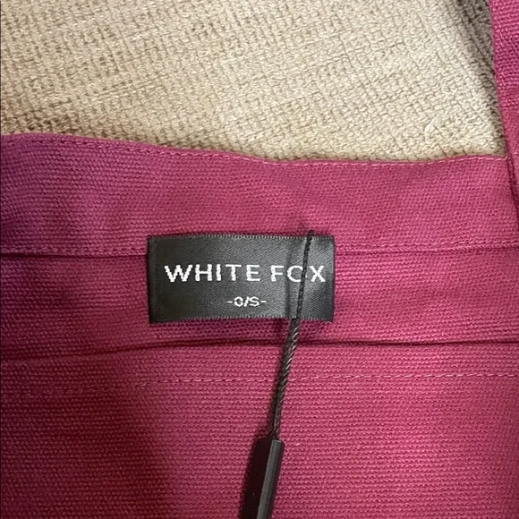 White Fox Pink Shorts and Tote Set - Picture 7 of 7